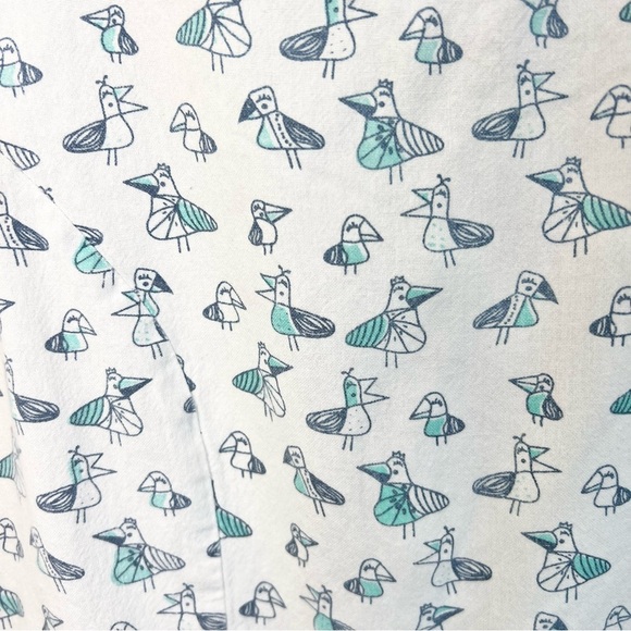 Mara Traders Dilly Dally Bird Printed Fit & Flare Dress with Pockets Size Small - Picture 3 of 15
